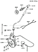 Page F Diagram and Parts List for TG028D AD04 Kawasaki Engine