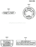 Page H Diagram and Parts List for TG028D AD04 Kawasaki Engine