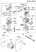 Part Location Diagram of 110092712 Kawasaki Gasket-Insulator