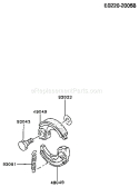 Page I Diagram and Parts List for TG033D AS00 Kawasaki Engine