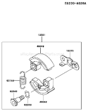 Page I Diagram and Parts List for TH026D AF70 Kawasaki Engine