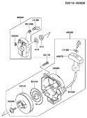 Part Location Diagram of 11010-2639 Kawasaki Spring