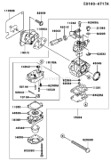 Part Location Diagram of 11010-2547 Kawasaki Valve-Float