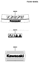Page G Diagram and Parts List for TJ027E BC51 Kawasaki Engine
