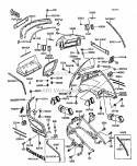 Part Location Diagram of 224AB0510 Kawasaki Screw-Pan-Wp-Cros