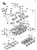 Part Location Diagram of 92001-1105 Kawasaki Bolt,Flanged