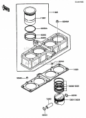 Part Location Diagram of 92033-1207 Kawasaki Ring-Snap