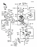 Part Location Diagram of 702A071000 Kawasaki Tube-Rubber