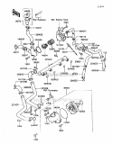 Part Location Diagram of 92170-1284 Kawasaki Clamp