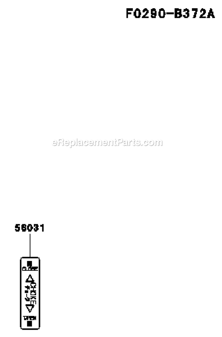 Page H Diagram and Parts List for TD040J AC63 Kawasaki Engine