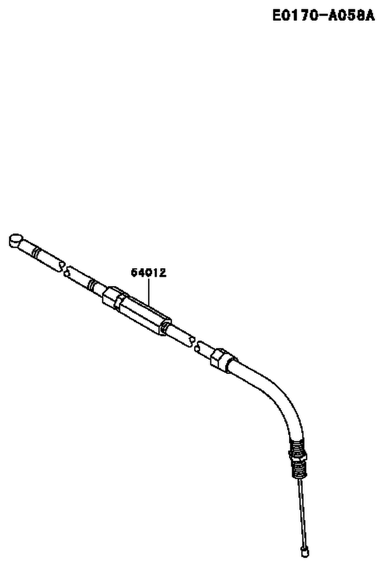 Page C Diagram and Parts List for TEX54D BC55 Kawasaki Engine