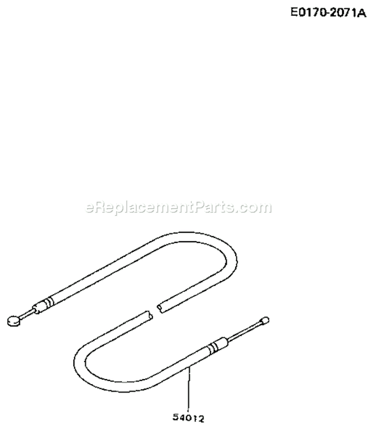 Page D Diagram and Parts List for TF022D AS00 Kawasaki Engine