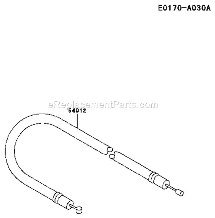 Page D Diagram and Parts List for TF022D CL40 Kawasaki Engine