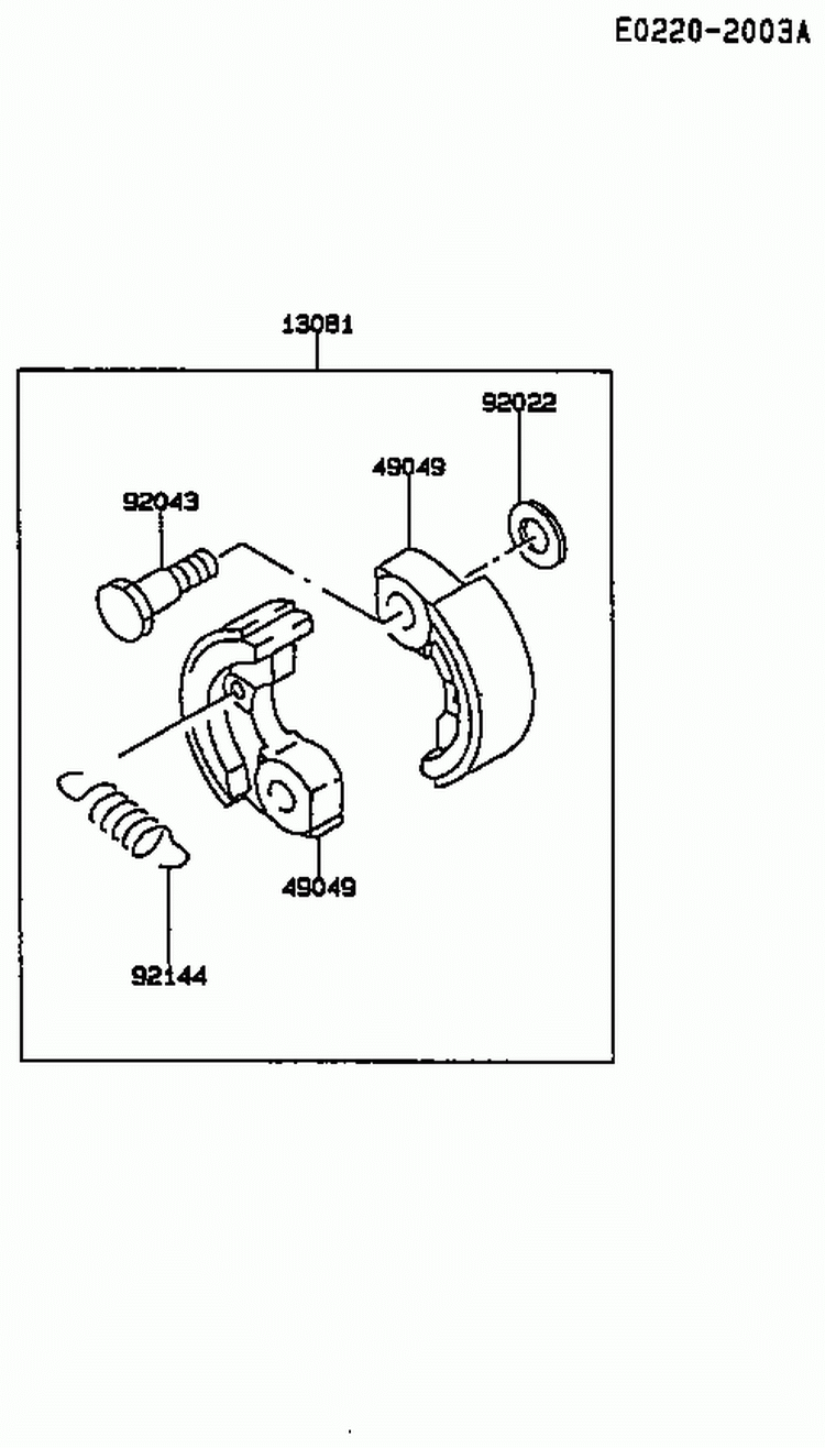 Page I Diagram and Parts List for TG024D AS00 Kawasaki Engine
