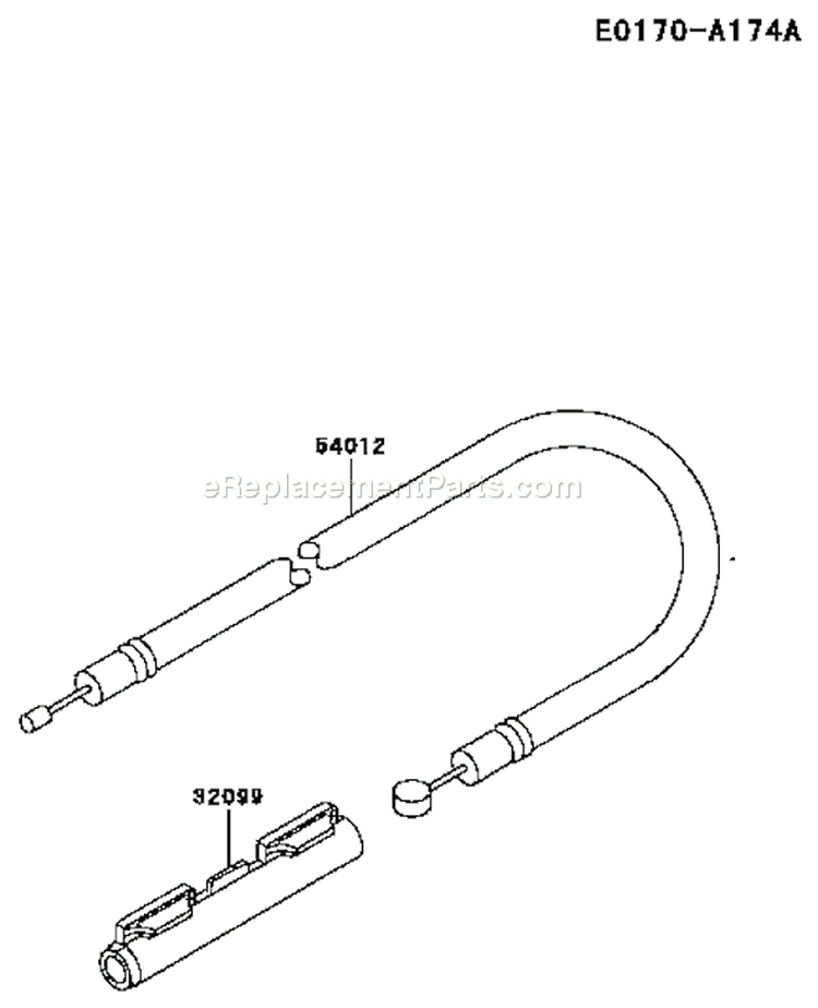 Page C Diagram and Parts List for TG028D CD04 Kawasaki Engine