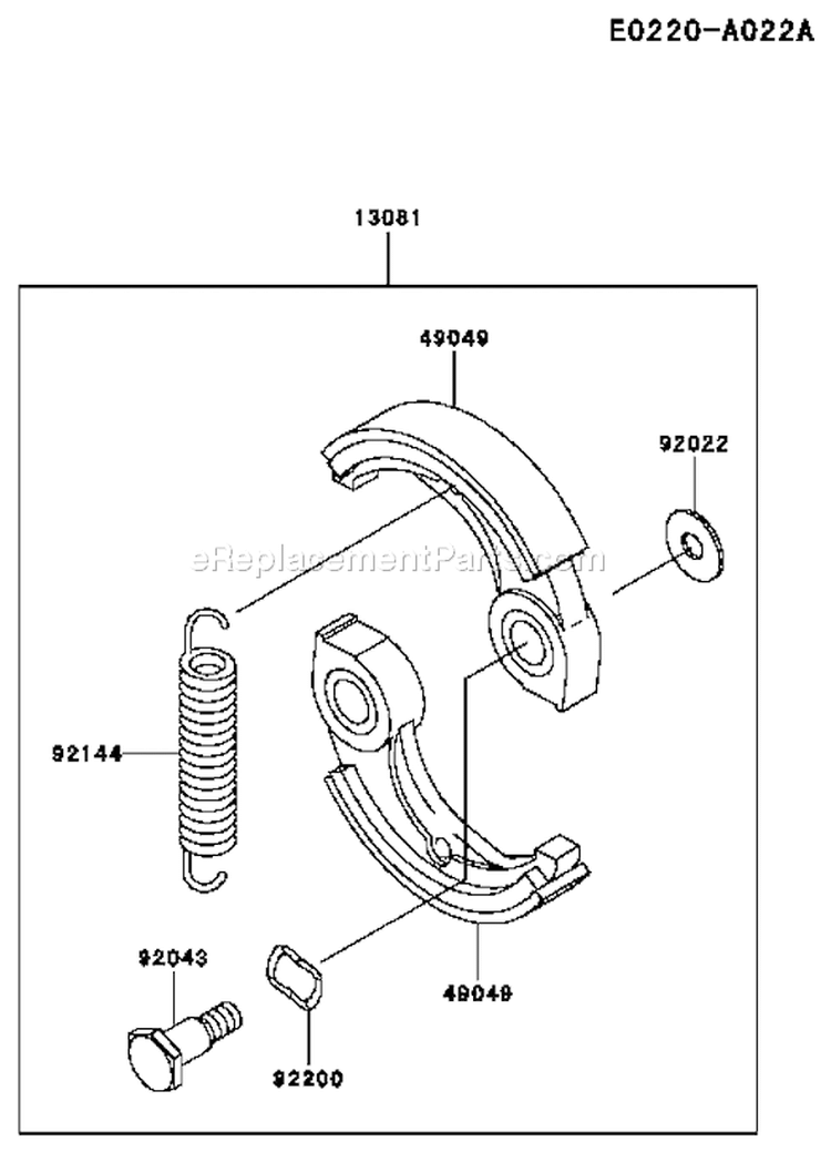 Page I Diagram and Parts List for TH048D AT50 Kawasaki Engine