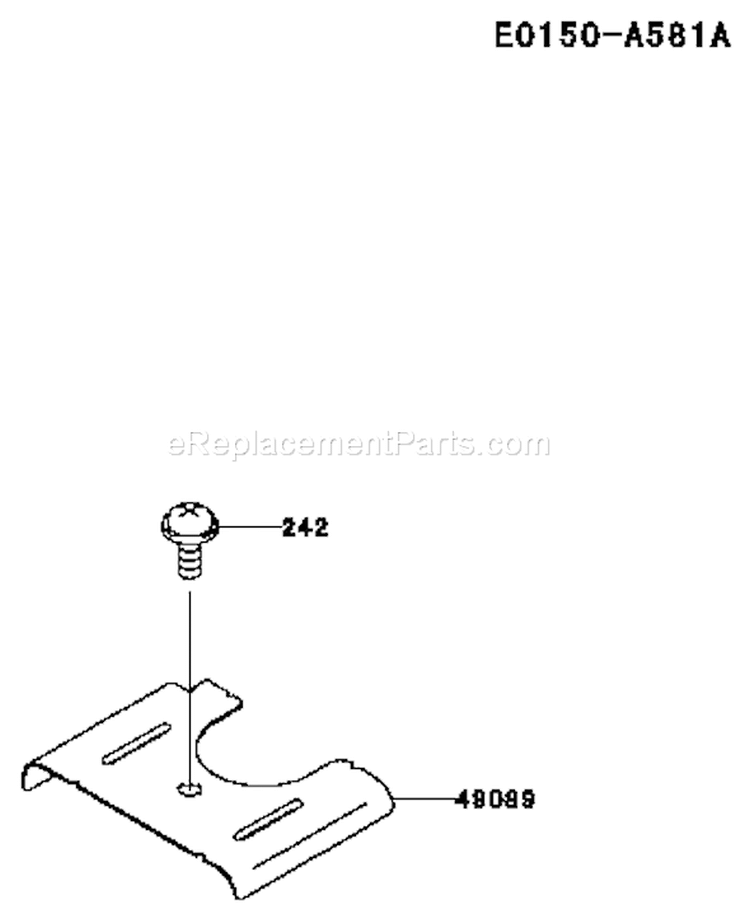 Page C Diagram and Parts List for TJ027D BC57 Kawasaki Engine