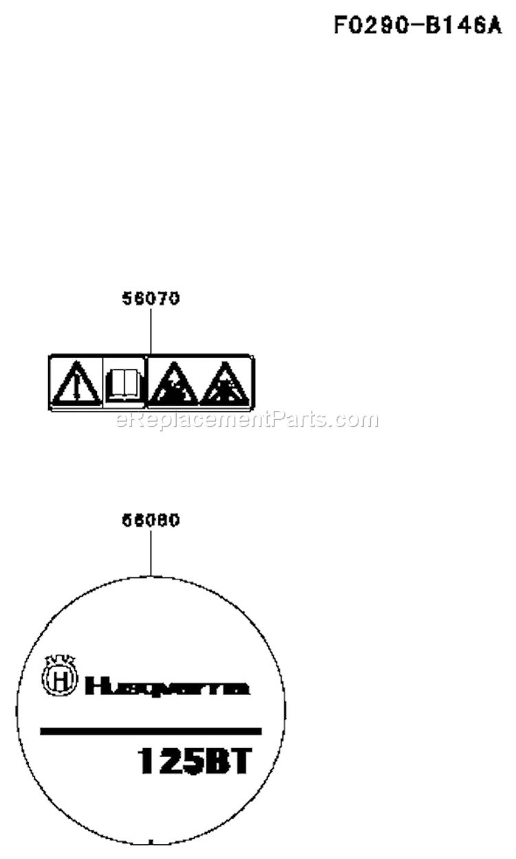 Page G Diagram and Parts List for TJ027D BC57 Kawasaki Engine