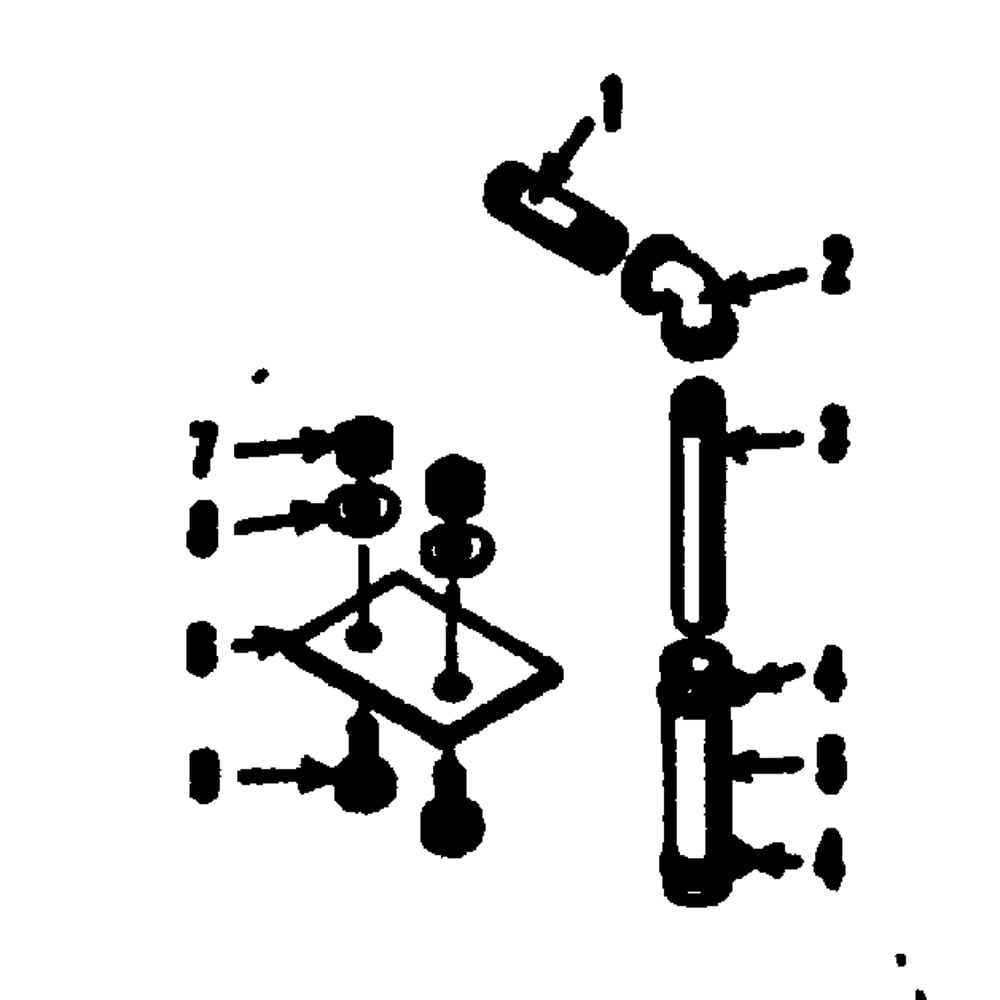 Nipple And Hose Diagram and Parts List for 1532945  Kenmore Water Pump