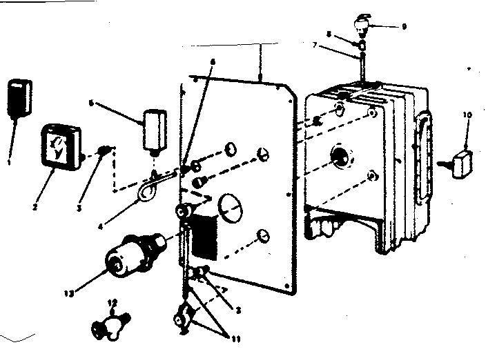 Boiler Controls - Steam Systems Diagram and Parts List for 229961670  Kenmore Water Heater