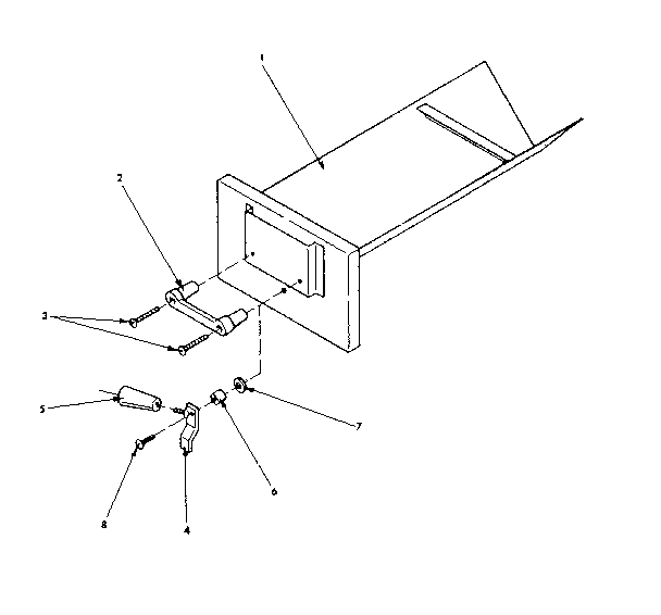 Ash pan weldment Diagram and Parts List for 610742060  Kenmore Furnace