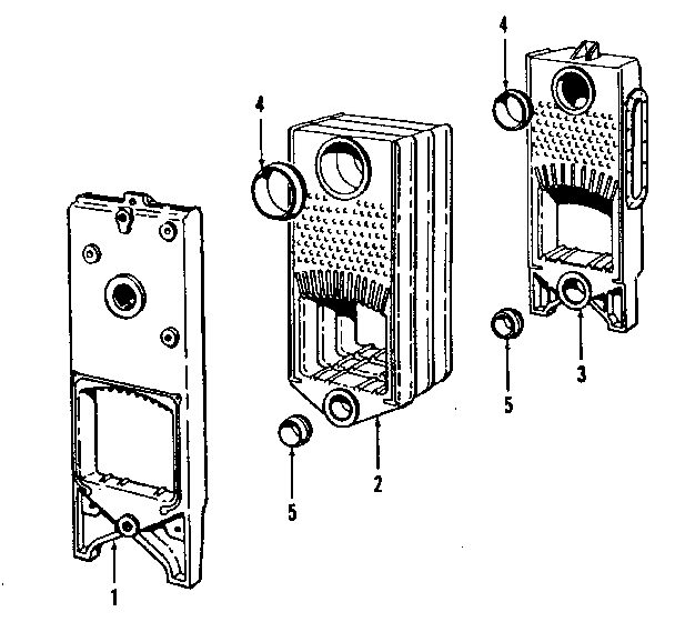 Boiler sections Diagram and Parts List for 229127  Kenmore Water Heater