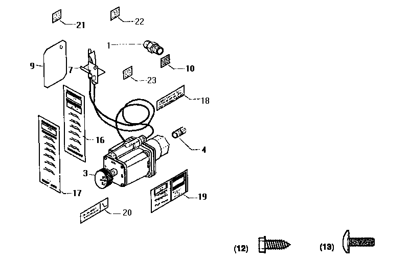 Replacement parts Diagram and Parts List for 920510LP  Kenmore Air Conditioner