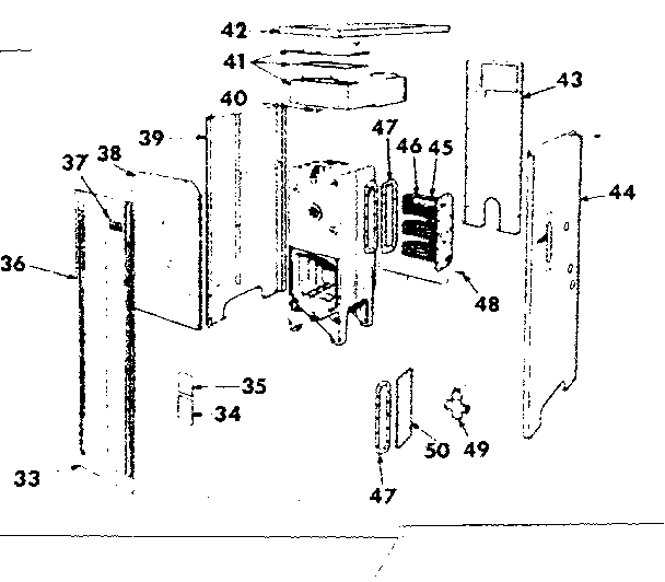 Jacket parts and accessories Diagram and Parts List for 22996338  Kenmore Water Heater