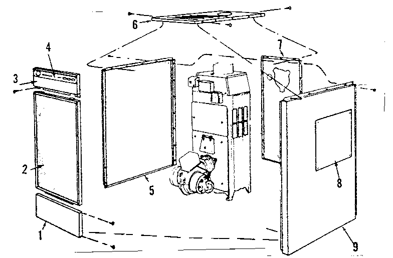 Extended jacket Diagram and Parts List for 22994818  Kenmore Water Heater
