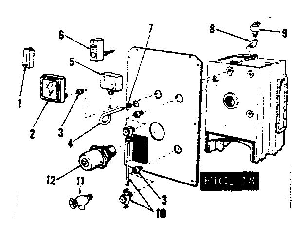 Control and gauge installation (steam) Diagram and Parts List for 22996174  Kenmore Water Heater