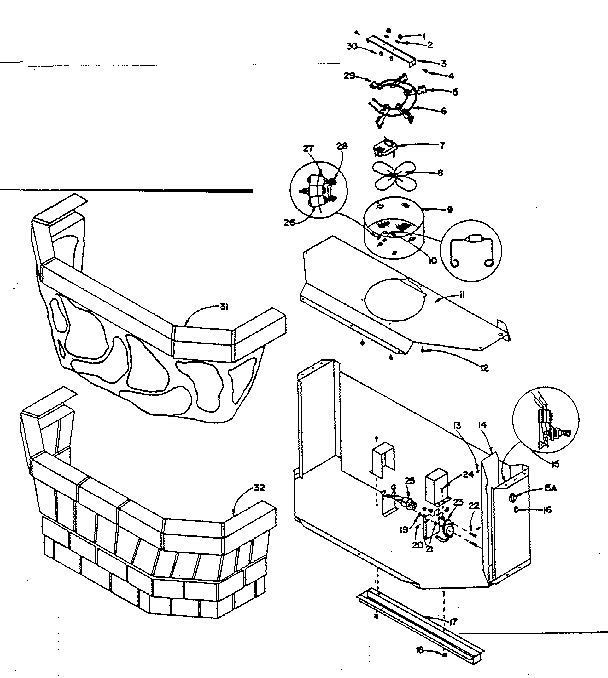 Replacement parts Diagram and Parts List for 11496030  Kenmore Air Conditioner