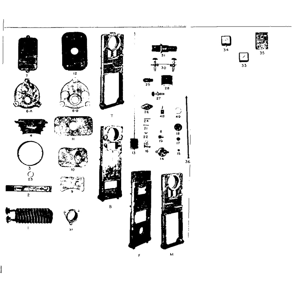 Accessory Diagram and Parts List for 2295151  Kenmore Water Heater