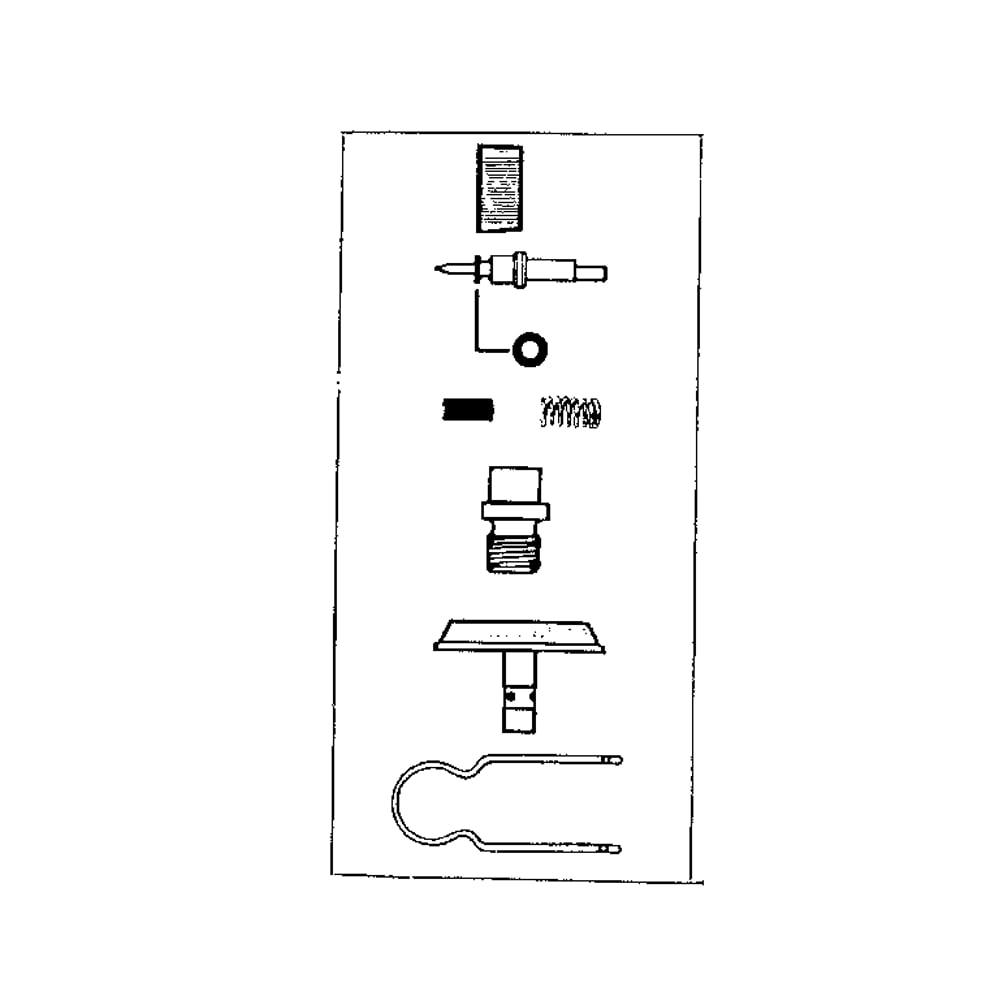 Stove Parts Diagram and Parts List for 20172431  Kenmore Range
