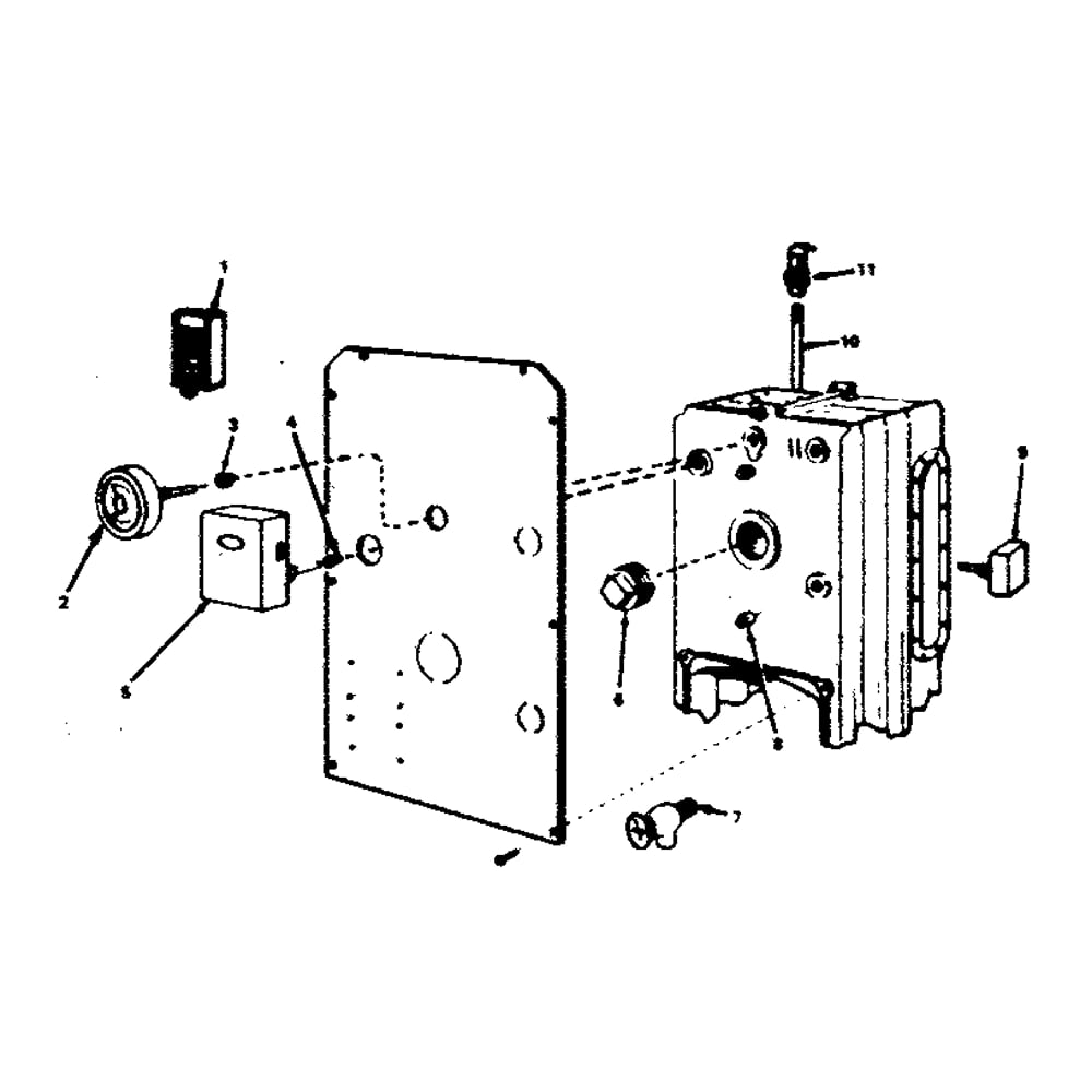 Boiler Controls - Hot Water Systems Diagram and Parts List for 229963351  Kenmore Water Heater