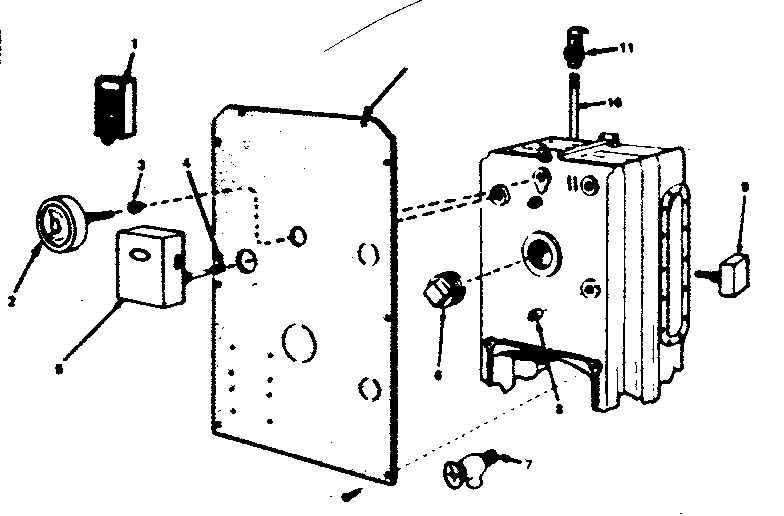 Boiler Controls - Hot Water Systems Diagram and Parts List for 229961650  Kenmore Water Heater