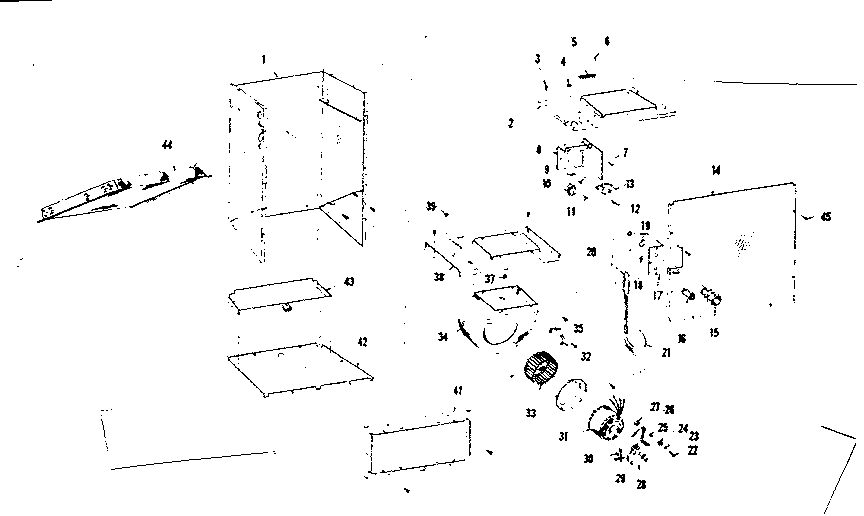 Unit parts Diagram and Parts List for 769810850  Kenmore Air Conditioner