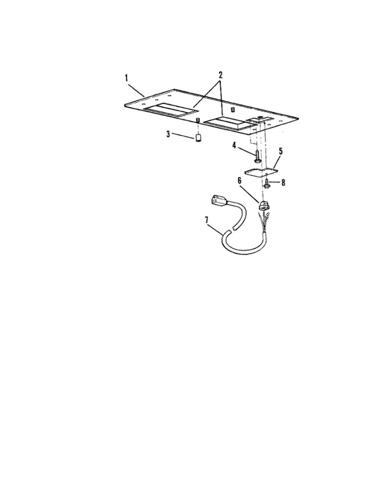 Dual-Wheel Blower Diagram and Parts List for 23351200  Kenmore Range Hood