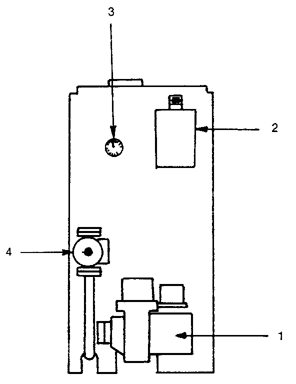 Controls Diagram and Parts List for 229944131  Kenmore Water Heater