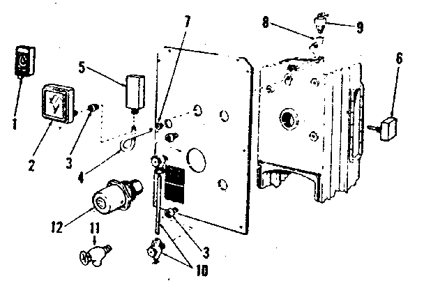 Control and gauge installation (steam) Diagram and Parts List for 229962371  Kenmore Water Heater