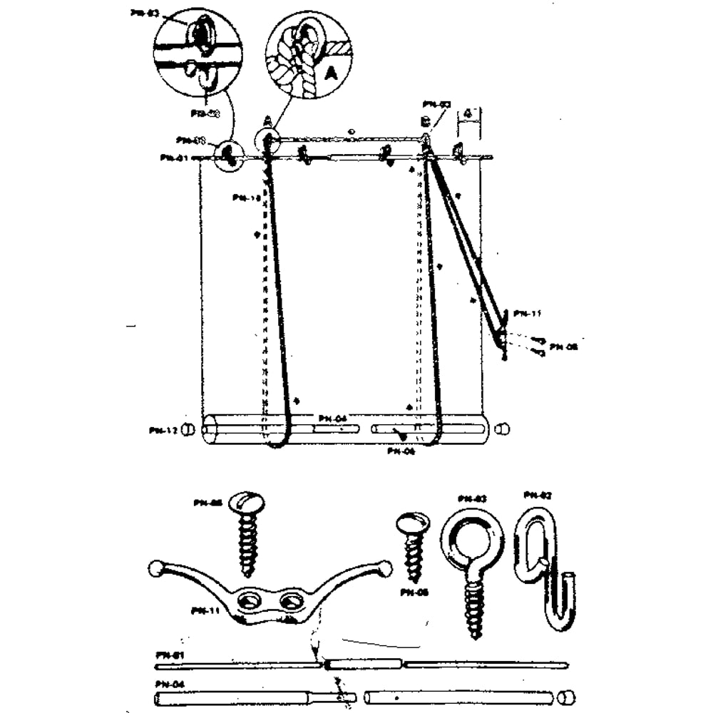 Headrod -6160 Diagram and Parts List for 61995  Kenmore Mosquito Control