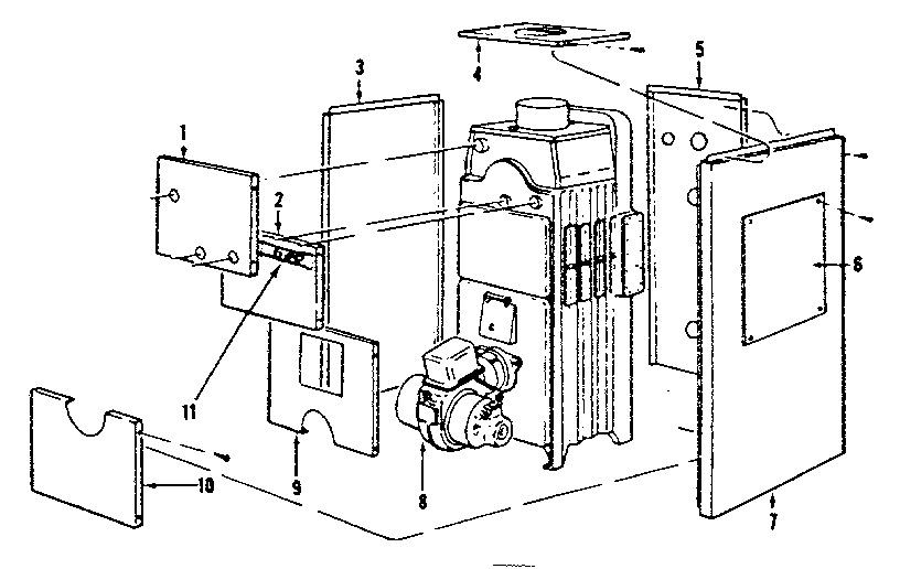 Flush jacket parts Diagram and Parts List for 22961302  Kenmore Water Heater