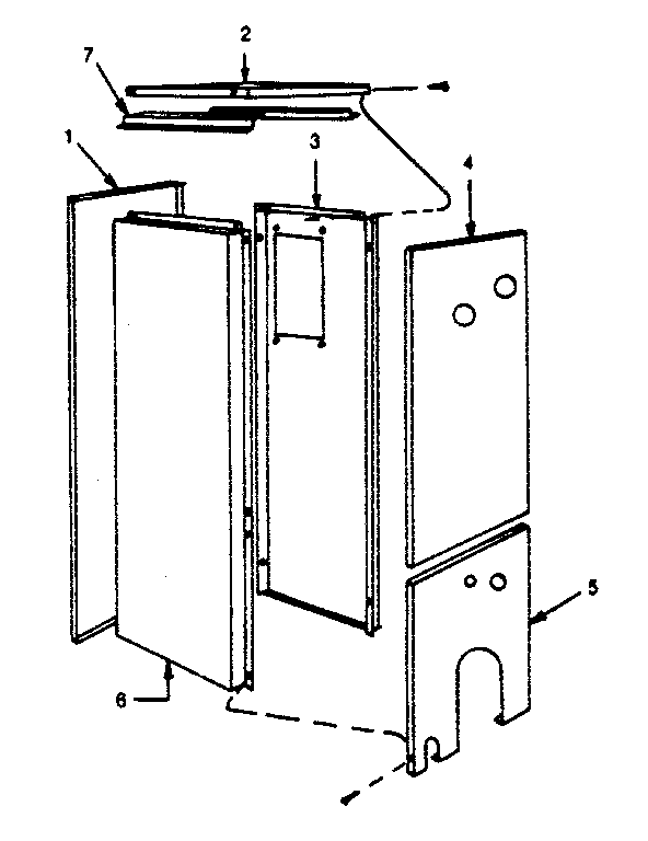 Flush jacket parts Diagram and Parts List for 229944250  Kenmore Water Heater