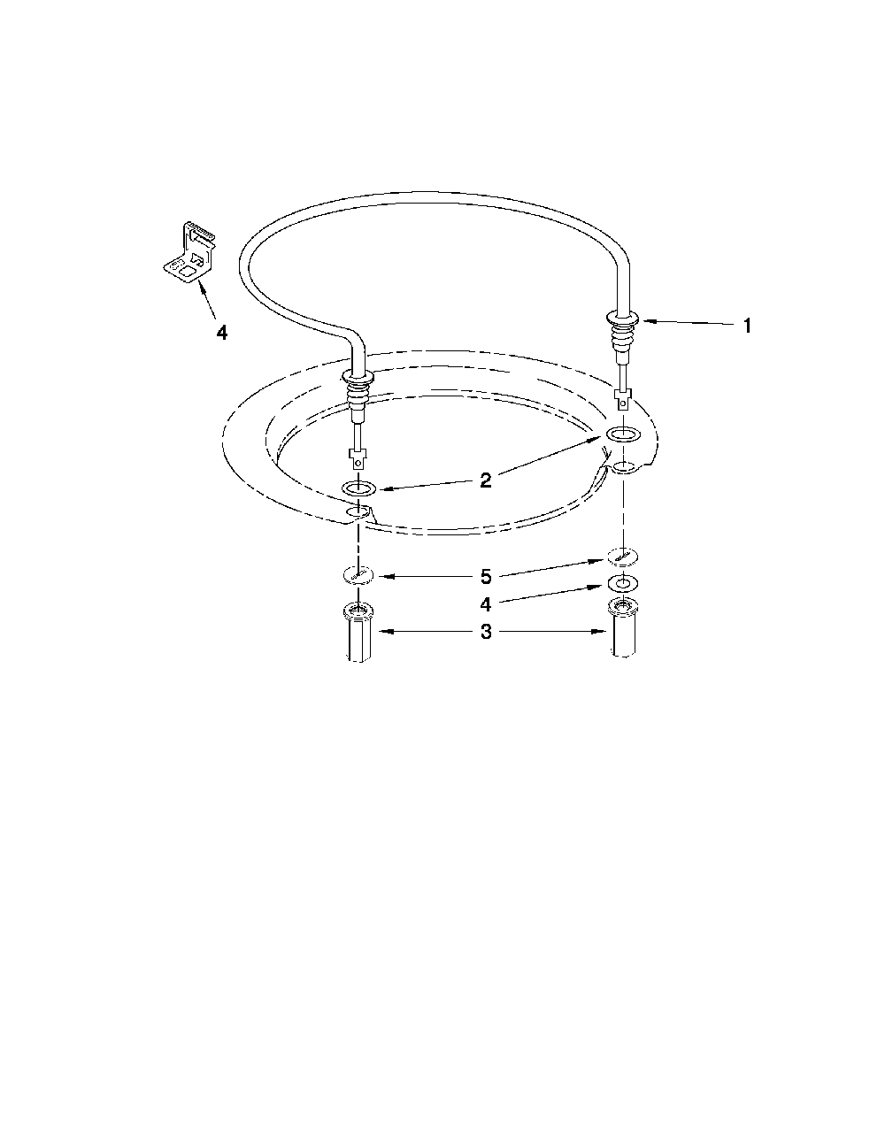 Heater parts Diagram and Parts List for 66213032K112  Kenmore Dishwasher
