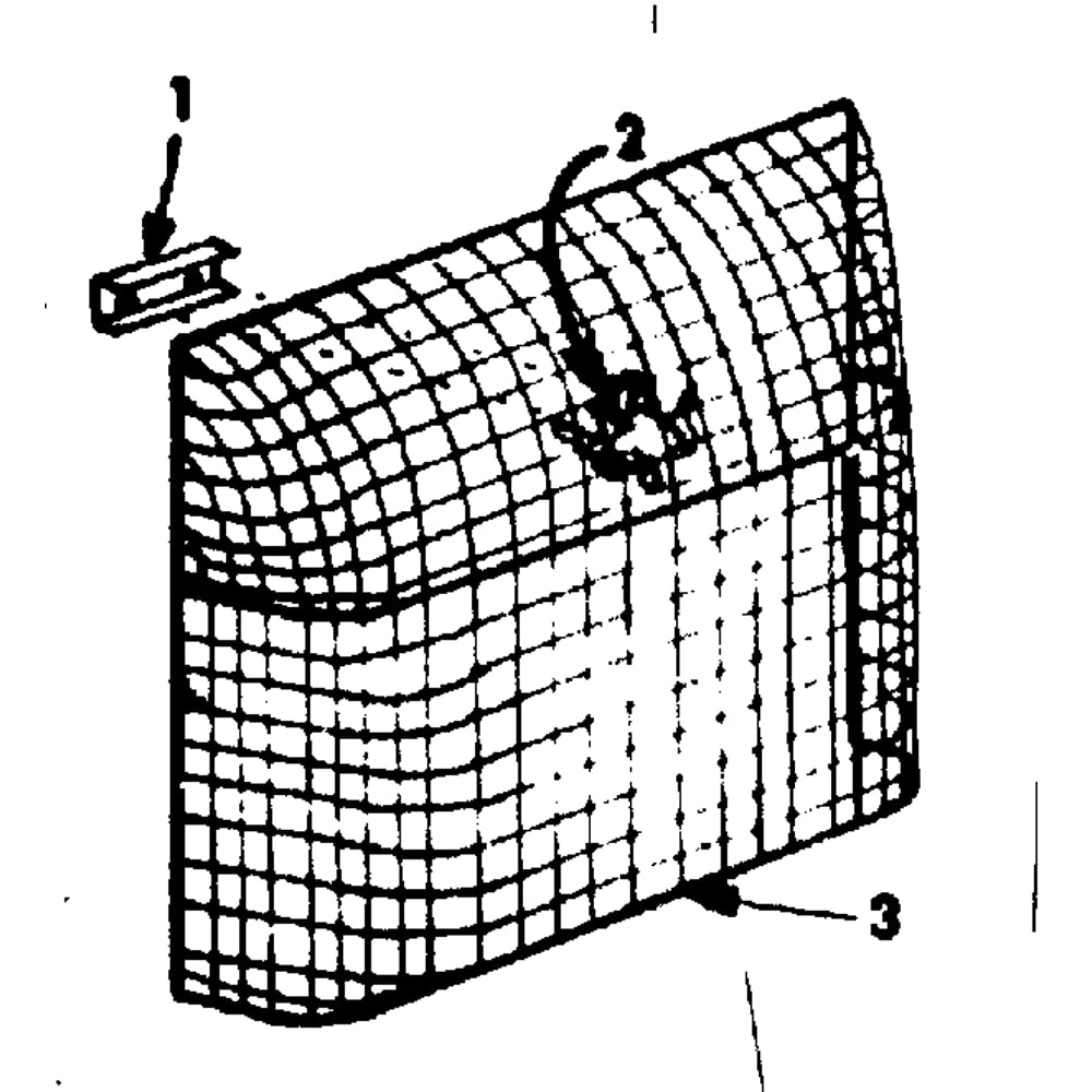Parlor Screen Diagram and Parts List for 14384520  Kenmore Fireplace & Insert