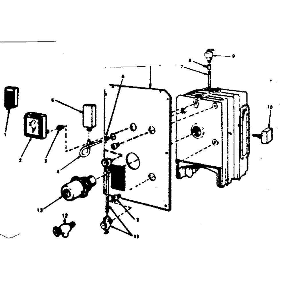 Boiler Controls - Steam Systems Diagram and Parts List for 229961750  Kenmore Water Heater