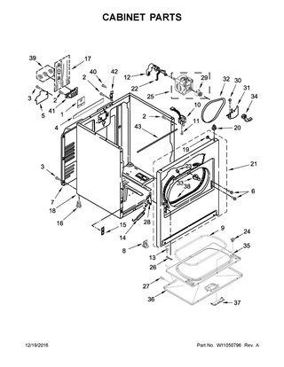 Part Location Diagram of WP308685 Kenmore Range Screw