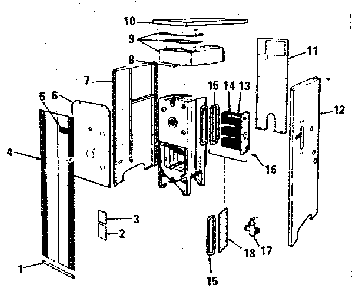 Jacket parts and accessories Diagram and Parts List for 229962372  Kenmore Water Heater
