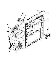 Inner door parts Diagram and Parts List for 66213273K112  Kenmore Dishwasher