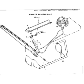 Part Location Diagram of 81320 Dacor HOOD END CAP