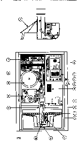 Replacement parts Diagram and Parts List for 220333700  Kenmore Water Heater